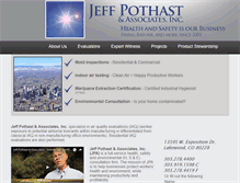 Tablet Screenshot of jeffpothast.com